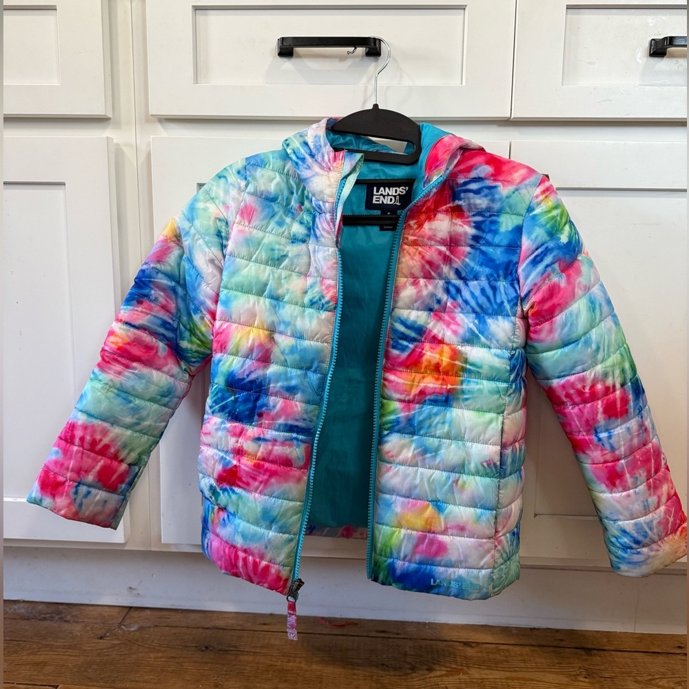 Lands’ End Kids Thermaplume Hooded Jacket